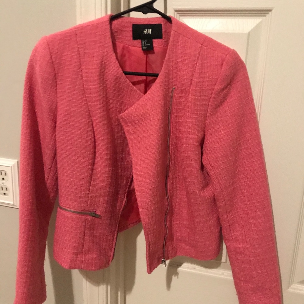 Pink Tweed H&M blazer! 👛